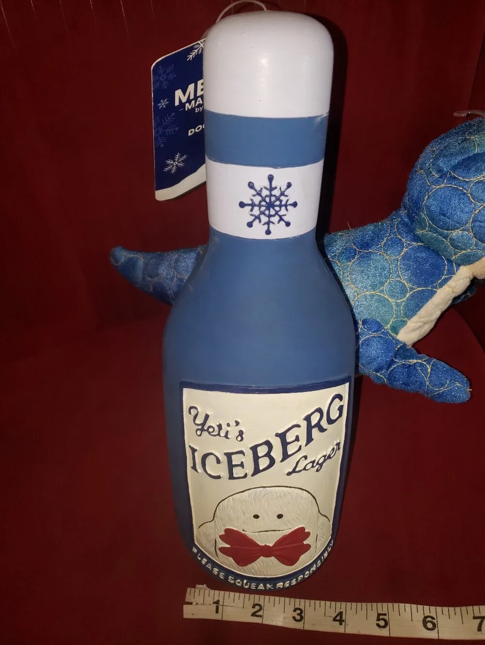 LETS GO PLAY!! 3 Fun Petco Dog Toys NWT  -KEVLAR DINO, ROPE&BAL, GIANT YETI ALE